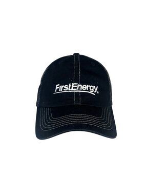 First Energy Adjustable Baseball Cap New Black OS Casual New